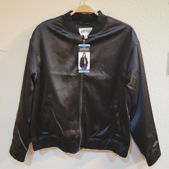 NWT Edited By Remi Bader Bomber Jacket- Size Large - Picture 1 of 10